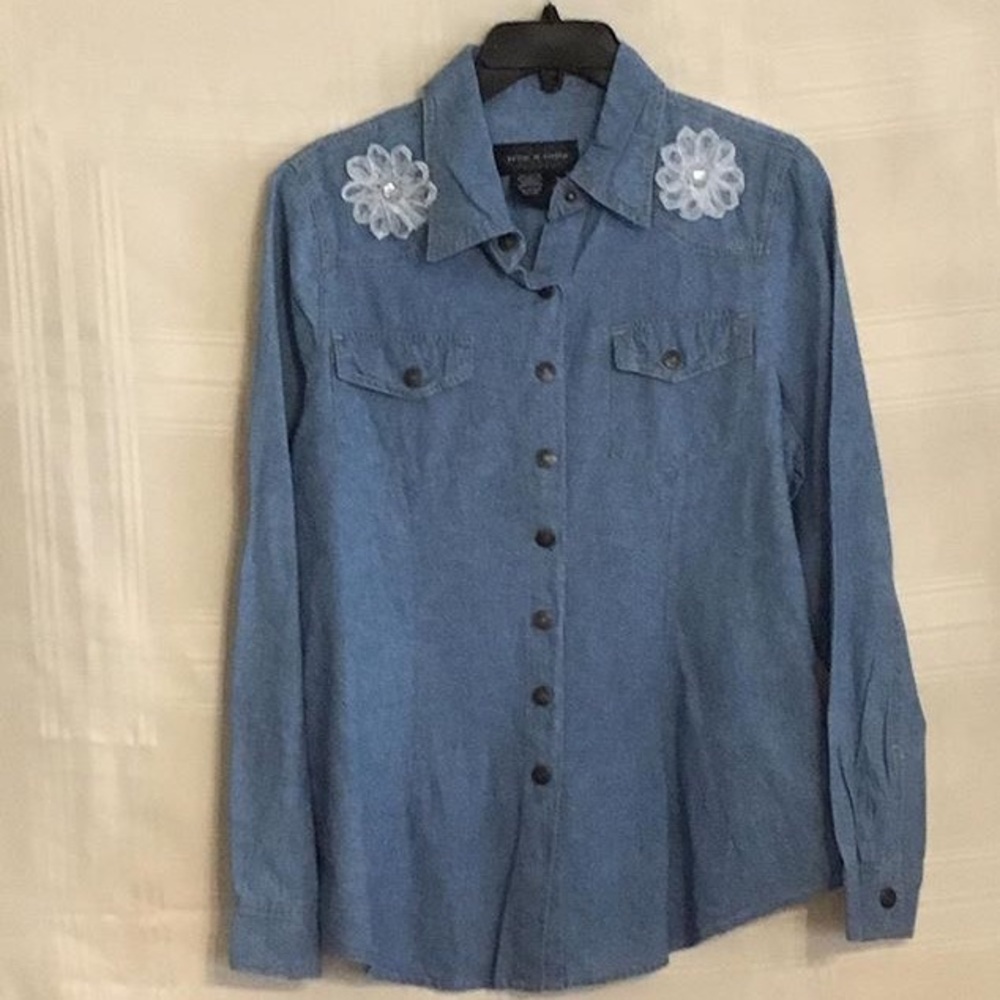 Ladies hand embellished blouse